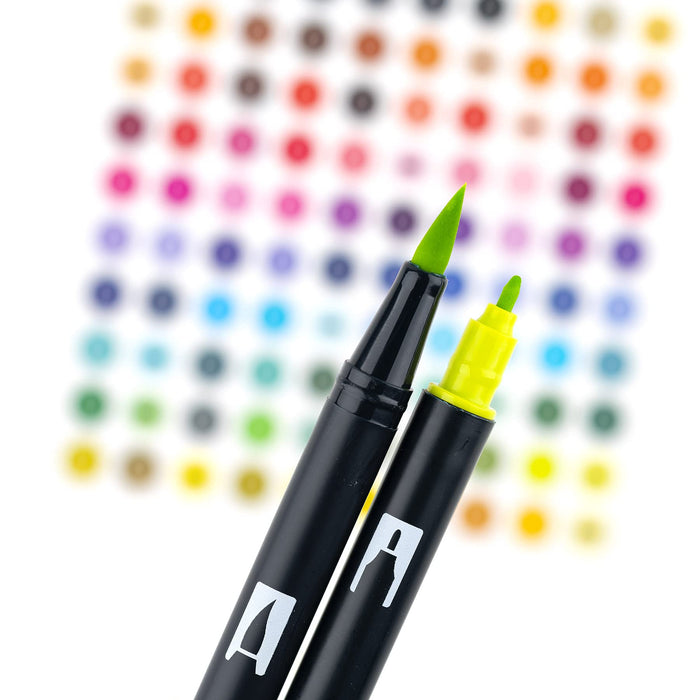 Tombow Bright 双头毛笔 10 支装 - 正品 Tombow 进口商品