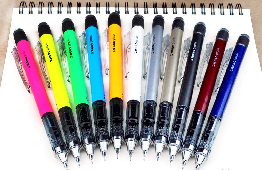 Tombow Monograph 自動鉛筆 0.5mm 紅色 DPA-132C