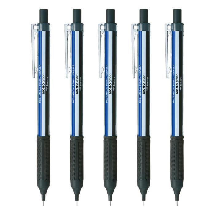 Tombow Monograph Light 0.3mm Mechanical Pencil 5 Piece Set Mono Color