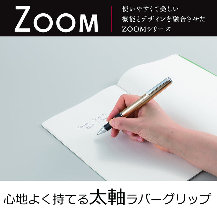 Tombow 双色多功能笔 带 Sharp Zoom 505Mf - 银色版