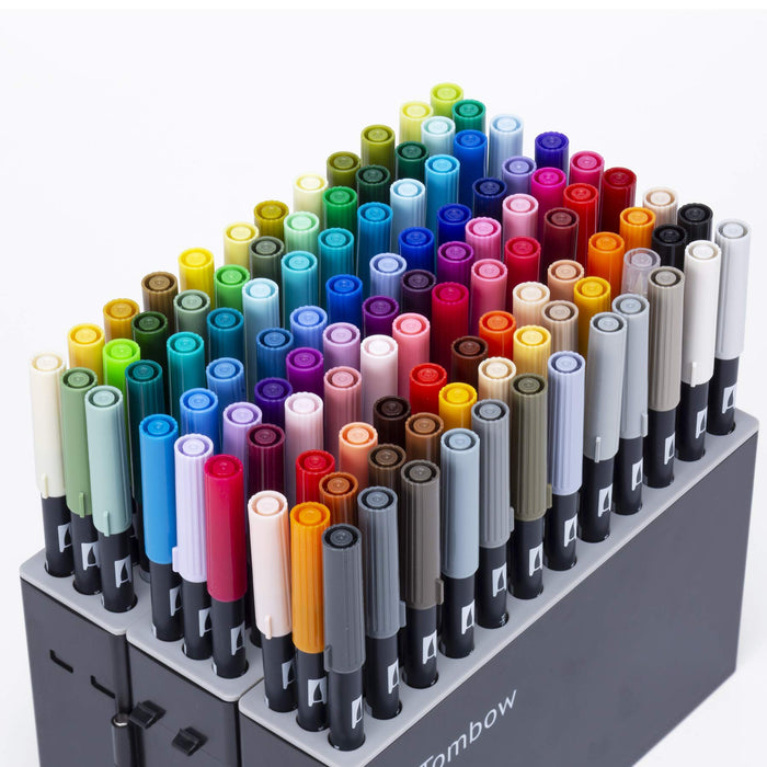 Tombow Dual Brush Pen Set 108 Colors Pencil Brush Pen Style