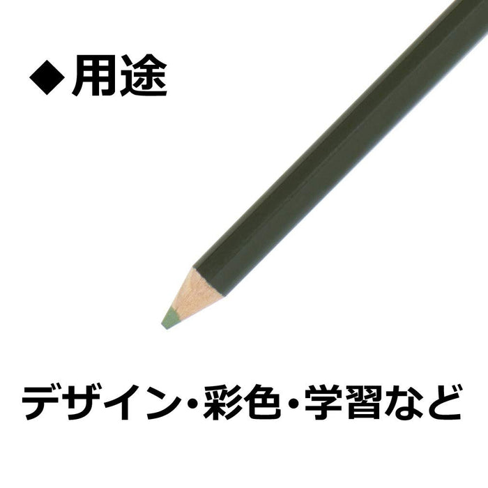 Tombow 1500-09 松葉色鉛筆 單色1打裝