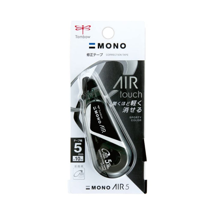 Tombow Mono 空氣修正膠帶 5 毫米全黑 5 件裝