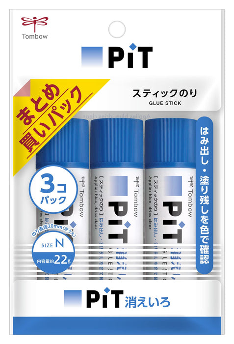 Tombow 鉛筆膠棒消失坑 N 件裝 3 件