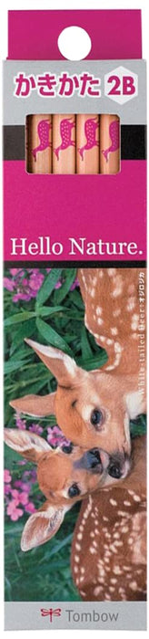 Tombow Hello Nature 2B Drawing Pencils White-Tailed Deer Design 1 Dozen Pack