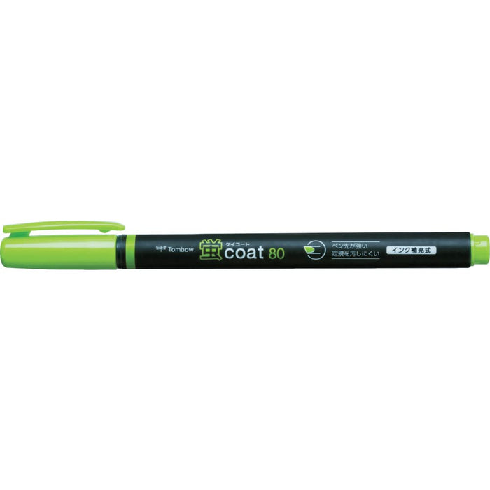 Tombow Fluorescent Yellow Green Pencil Highlighter 80 Wa-Sc92 Coat