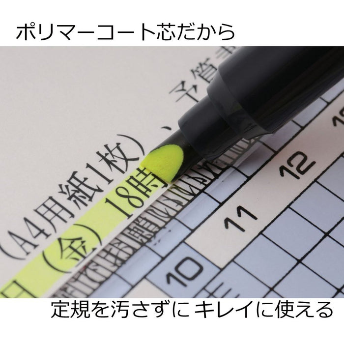 Tombow 10 支装蓝色荧光涂层铅笔荧光笔 - Tombow Wa-Tc89-10P