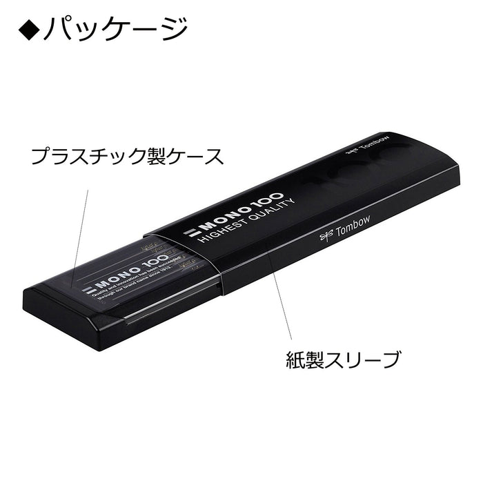 Tombow Mono 100 铅笔套装 3B 级 1 打 - Tombow Mono-1003B