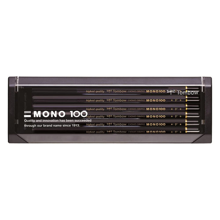 Tombow Mono 100 F Pencil Pack - Designed for Precision 1 Dozen