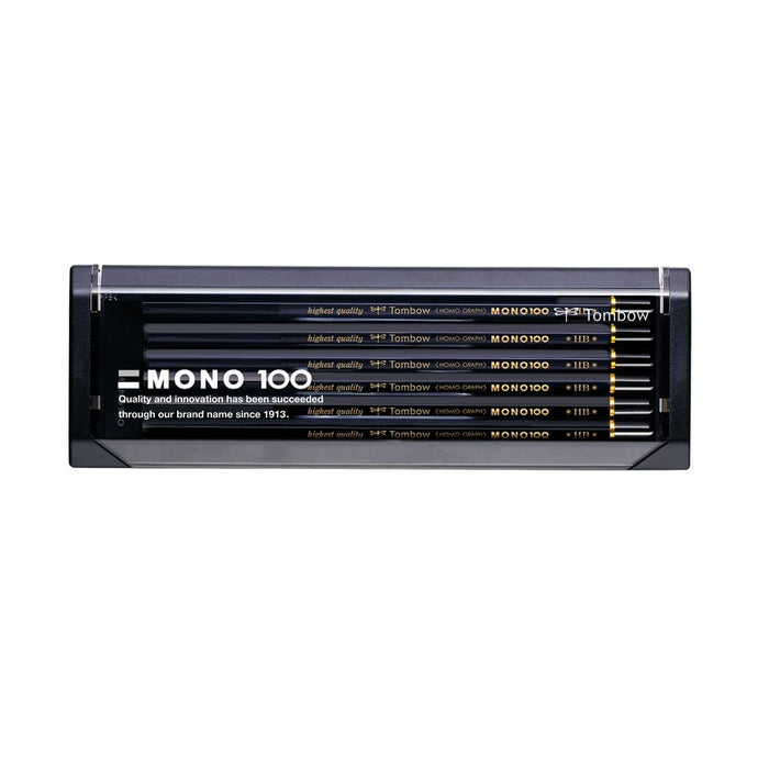 Tombow Mono 100 High-Quality HB Pencils Pack of 12