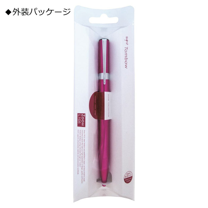 Tombow Zoom L105 油性圆珠笔 0.5 毫米 粉色 - 优质 Tombow 铅笔