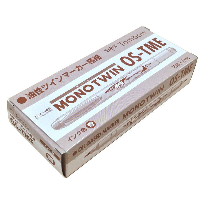 Tombow Mono 雙油鉛筆超細 E 藍色 10 支裝