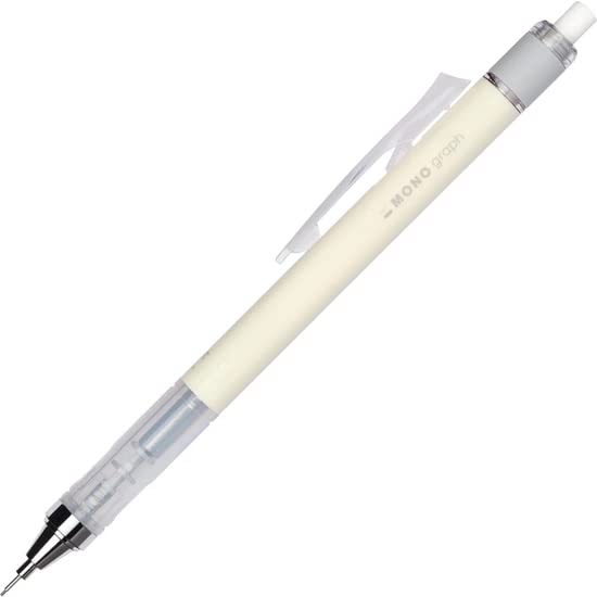 Tombow Monograph Mechanical Pencil in Cream Yellow DPA 136B Pack