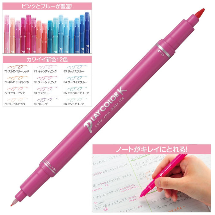 Tombow 水性簽名筆 Play Color K 12色套裝 GCF-011