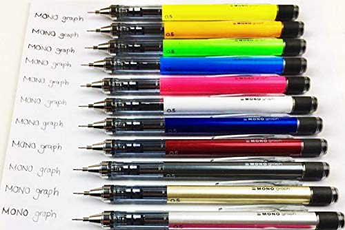 Tombow Monograph 11 黑色尖头笔 - 高品质 Sh-Mg11 铅笔