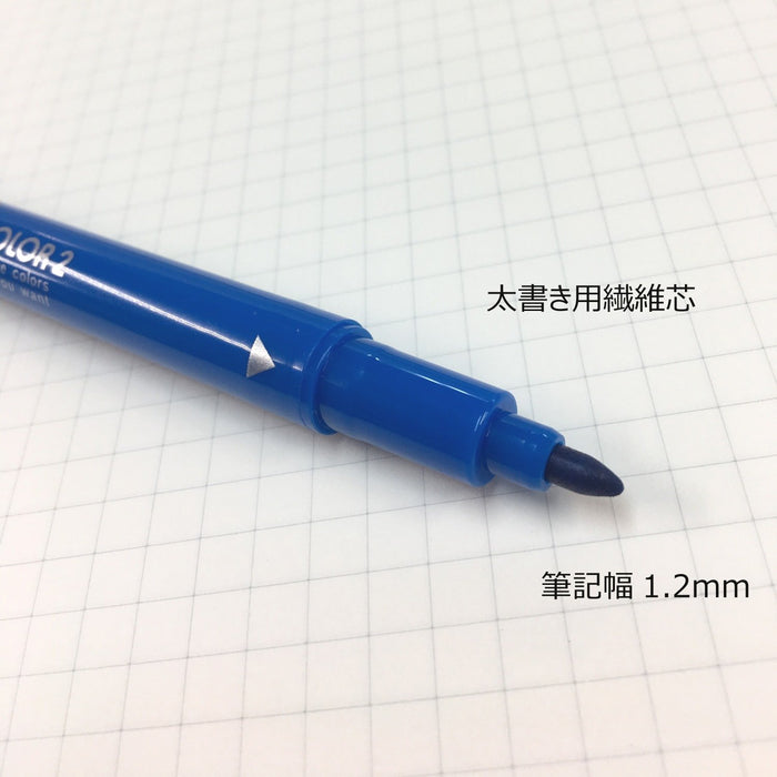 Tombow Play Color 2 簽名筆水性 6 色裝 - Gcb-611