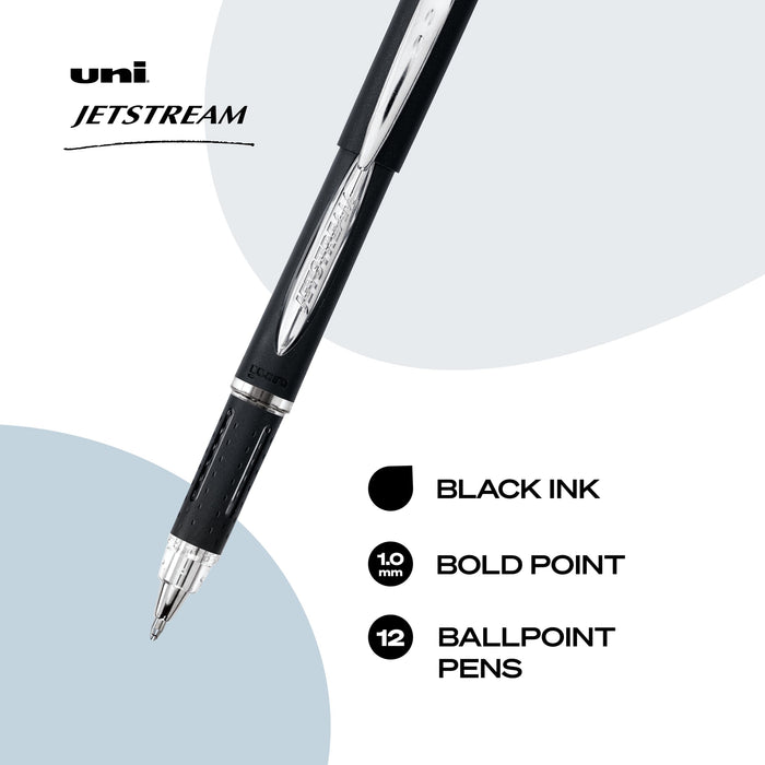 Mitsubishi Pencil Uni-Ball Jetstream 0.7mm Ballpoint Pen Pack of 12