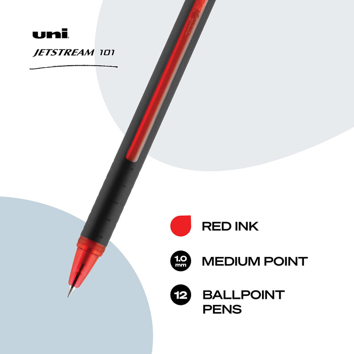 Mitsubishi Pencil Uni-Ball Jetstream Stick 2 Pack of 12