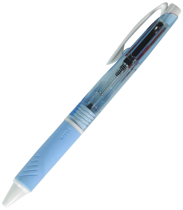 Mitsubishi Pencil Uni Jet Stream 2-Color Ballpoint Pen Black & Red Ink 0.7mm Sky Blue