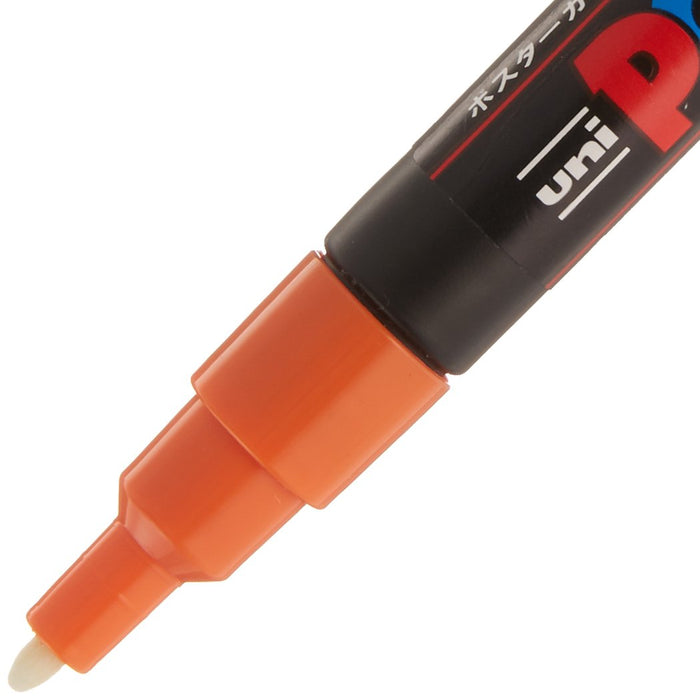 Mitsubishi Pencil Uni Posca Fine Point Orange Marker 0.9-1.3mm Pc-3M.4