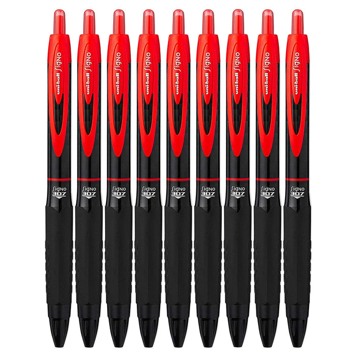 Mitsubishi Pencil Uni-Ball 307 Rt 0.7mm Pack of 9 - Durable Writing Pens