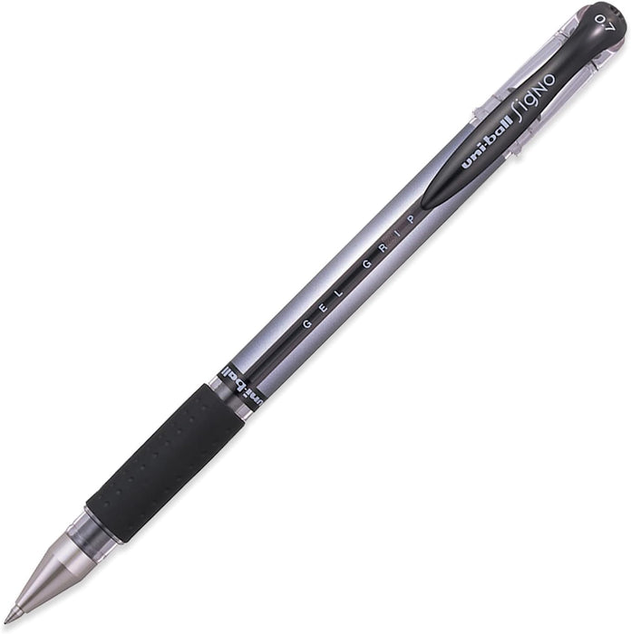 Mitsubishi Pencil Uni-Ball Signo Um151 Black Gel Ink Rollerball Pen Pack of 5