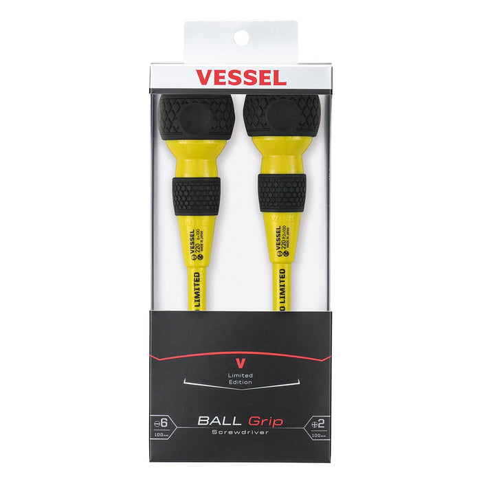 Vessel 220L-2Ps-Yt Yellow Tourmaline Ball Grip Driver Set Limited Edition