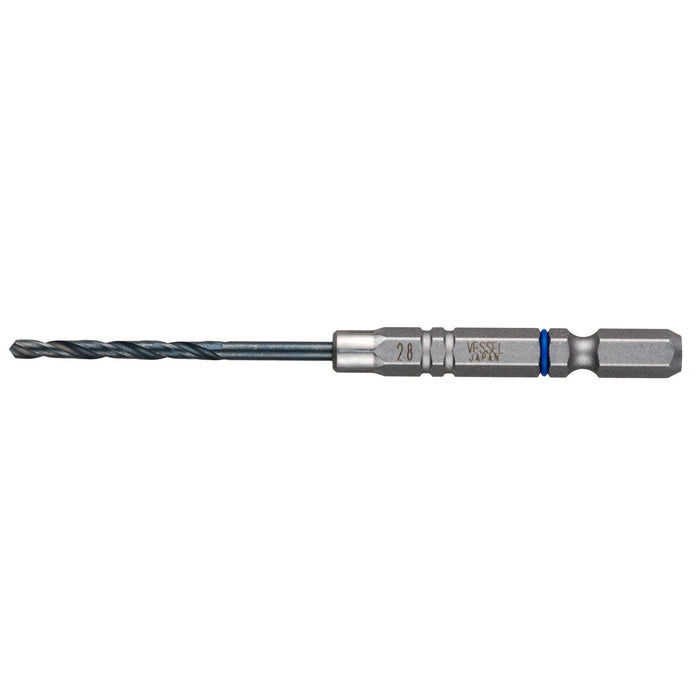 Vessel 2.8mm Cushioned Drill Bit for Ironwork & Metalwork AMD-2.8