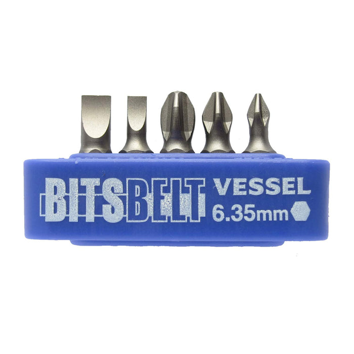 Vessel Blue/Gray Replacement Bit Set Plus/Minus - TD-BS1 from Vessel