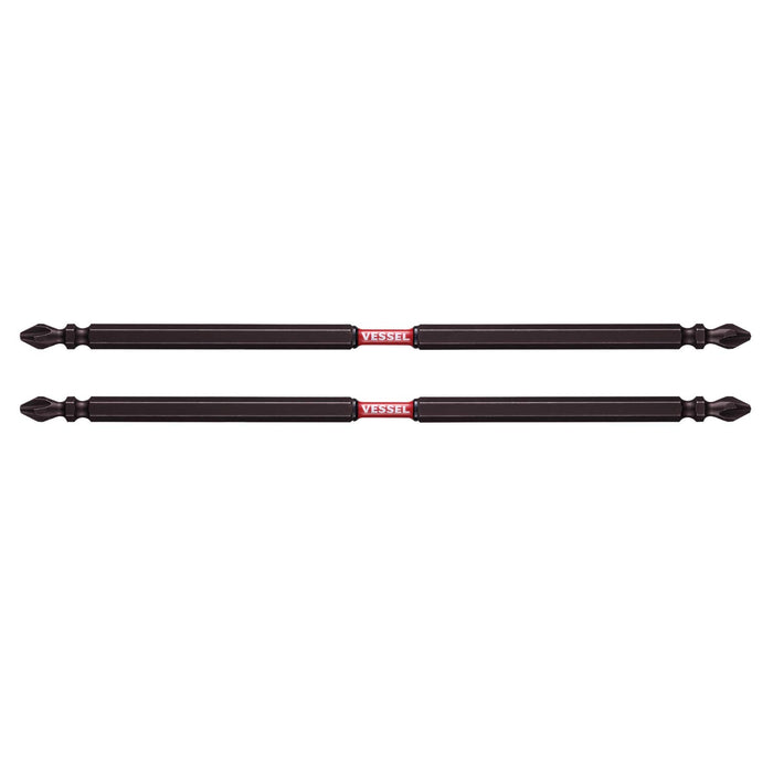 Vessel Sakisbo Double Head Torsion Bit Set +2 x 200mm Diameter - Set of 2 SST142200