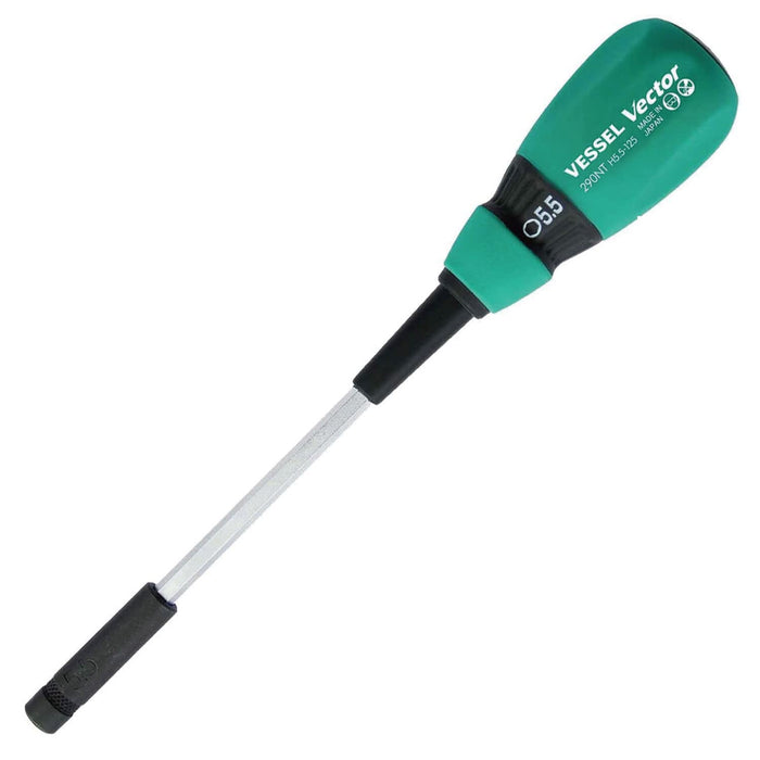 Vessel Vector 5.5mm Nut Driver B-290Nt - High-quality Tool by Vessel