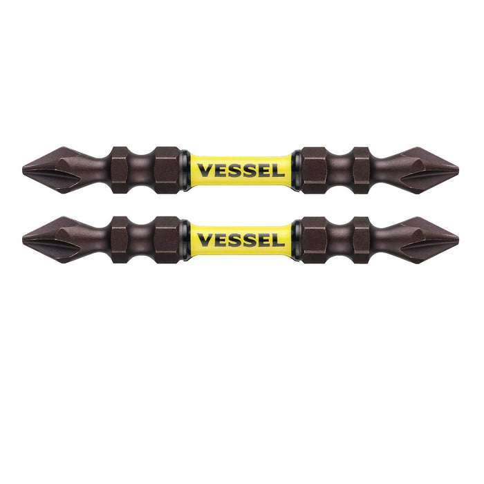 Vessel 40V Double Ended Bit Sakisbo Torsion +1x65 Sst141065 2 Pieces Set