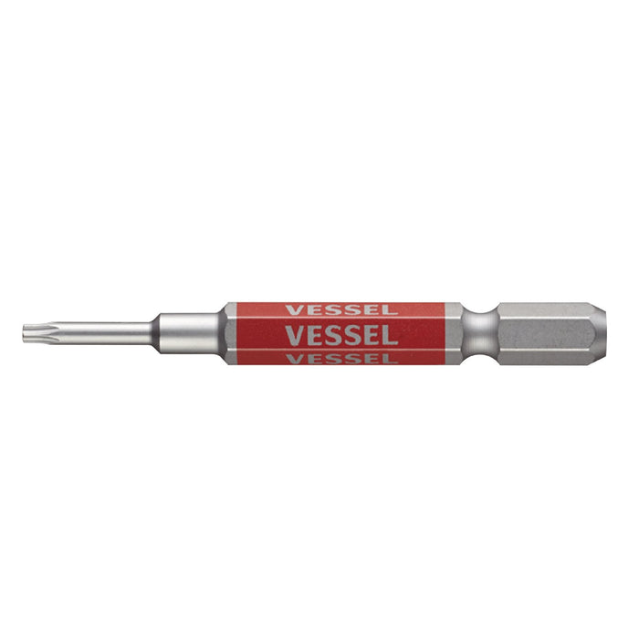 Vessel Single Head Torx Gosai Bit T8H X 65 1 Piece - Durable Bit by Vessel