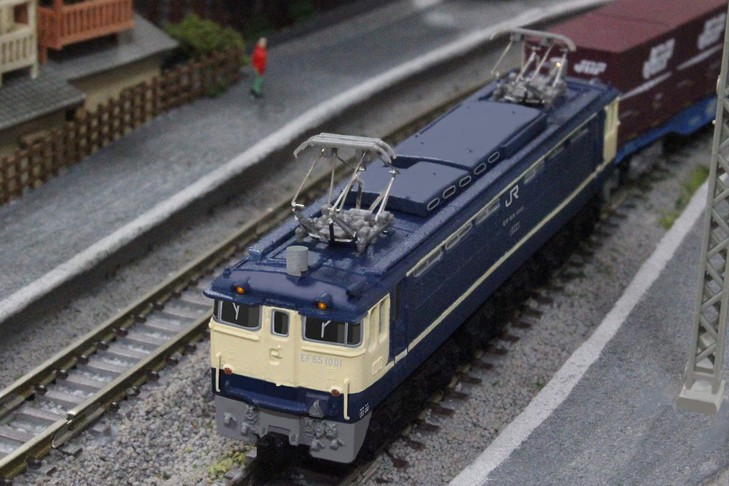 Rokuhan Z Gauge Jnr EF65 電力機車模型 1001 系列 - 鐵路玩具