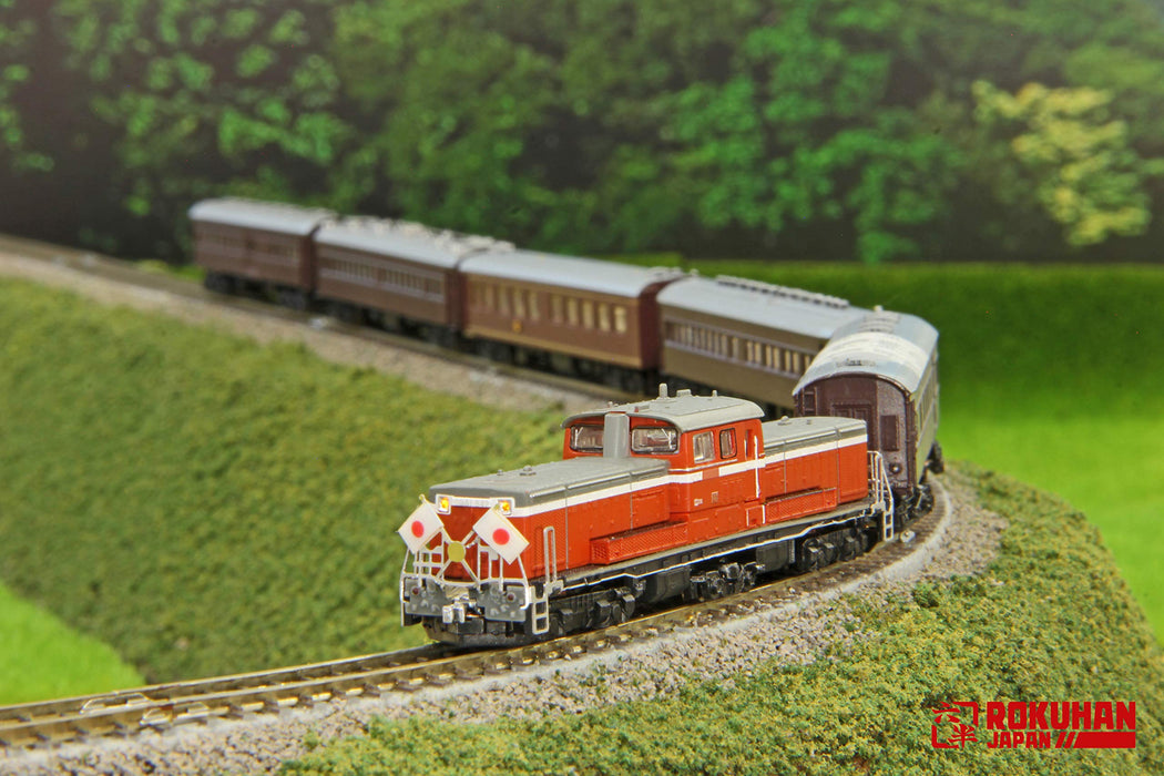 Rokuhan Z Gauge 後期規格 5 節車廂 T036-1 鐵路模型旅客列車套裝