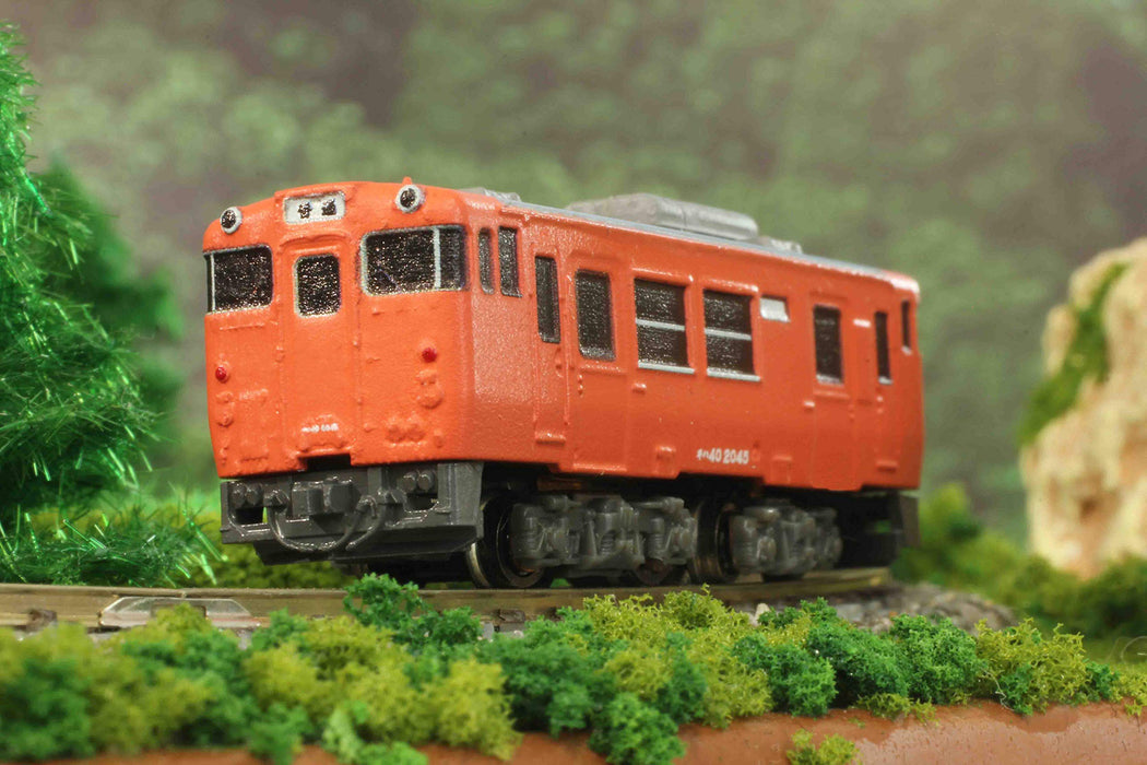 Rokuhan Z Gauge Shorty Kiha 40 Metropolitan Diesel Railway Model Car