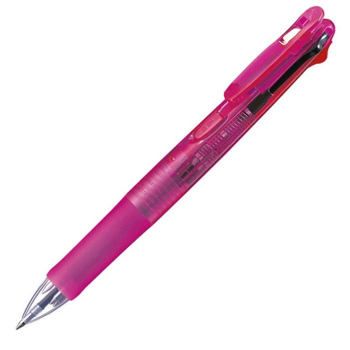 Zebra 10-Pack 4-Color Ballpoint Clip-On Pens in Pink - G4C B-B4A3-P