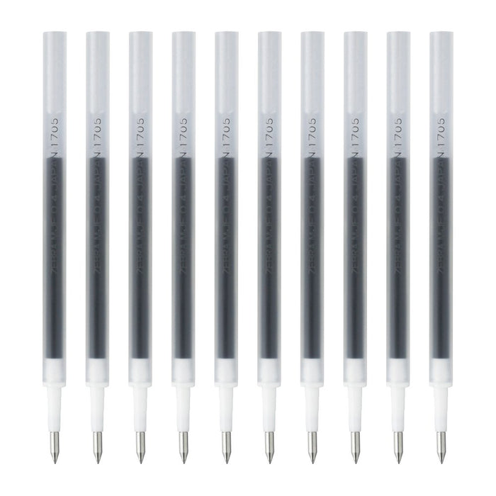 Zebra Sarasa Markon Ballpoint Pen Refill 0.4 Lead Black 10-Pack B-Rmjf4-Bk