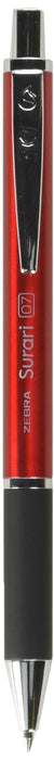 Zebra Surari 300 Ballpoint Pen with 0.7mm Emulsion Ink Red Body