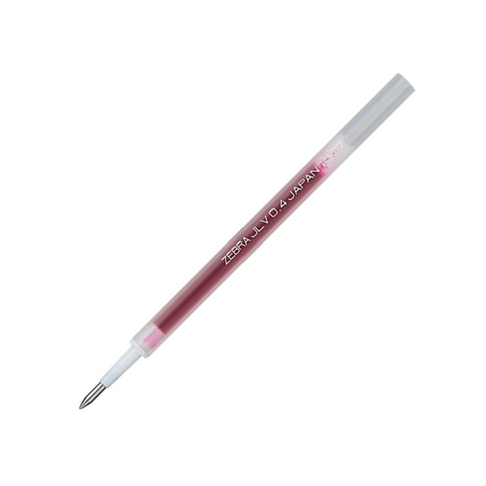 Zebra Sarasa Dry Gel Ballpoint Pen Refill 0.4 Red Lead 10 Pieces Set