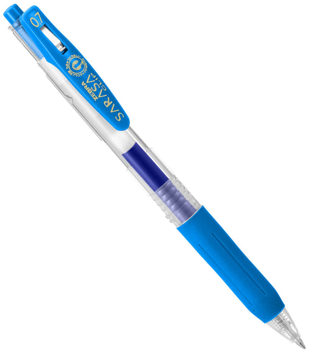 Zebra Sarasa Clip Pale Blue Gel Ballpoint Pen 0.7 - Zebra Brand