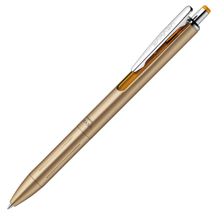 Zebra Sarasa Grand 0.4 Gold Gel Ballpoint Pen - Deluxe Writing Instrument