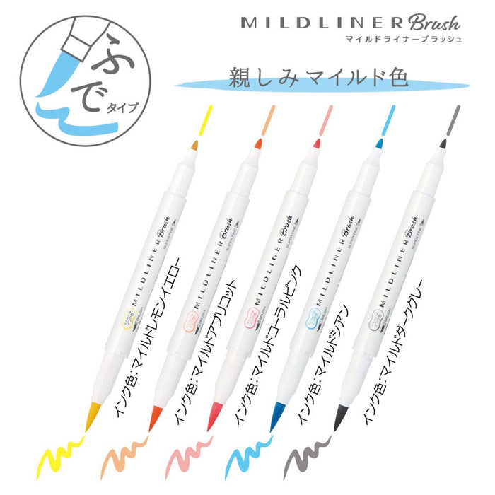 Zebra Mild Liner Blush 亮彩高光笔 5 色套装