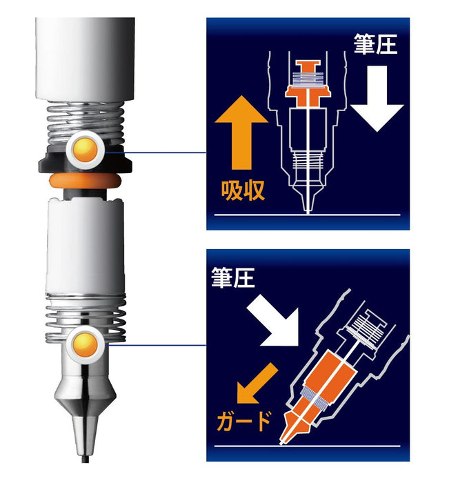 Zebra Delguard 0.5 白色自动铅笔 10 支装 - Zebra 品牌