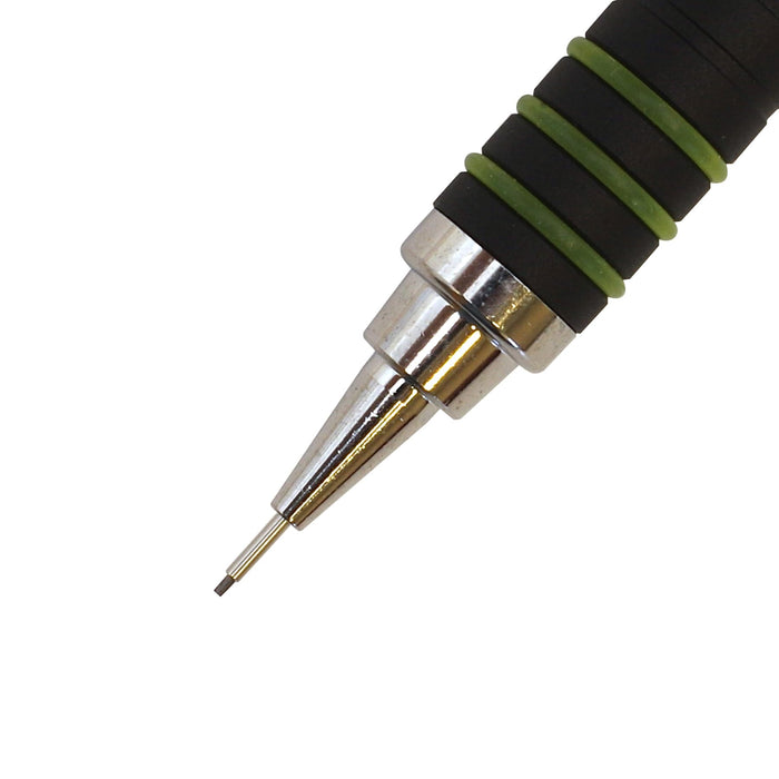 Zebra Ma41-23-Bkg Tect Two Way 0.5mm Mechanical Pencil Black and Green