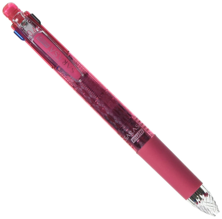 Zebra Multi-Function Pink Gel Ballpoint Pen Sarasa 0.4 - Zebra Brand