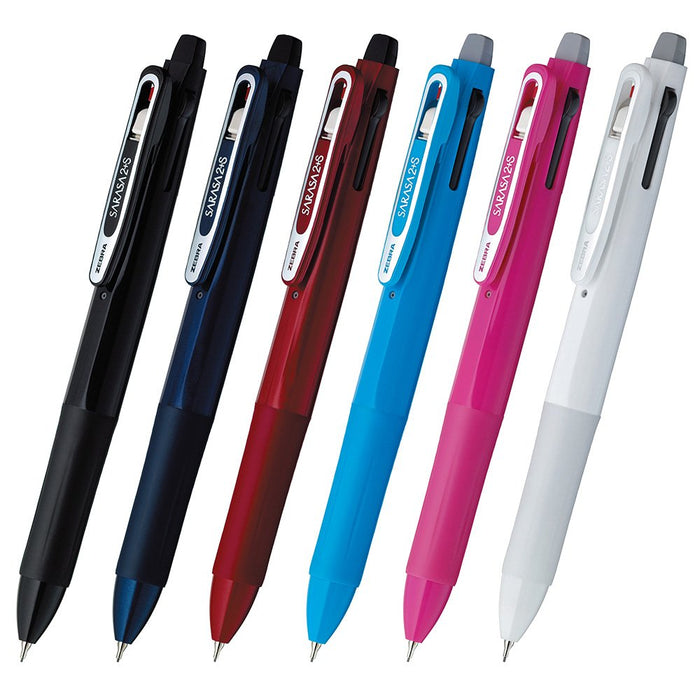 Zebra Multi-Function 2-Color Pen with Sharp Sarasa SB Pink SJ2-P