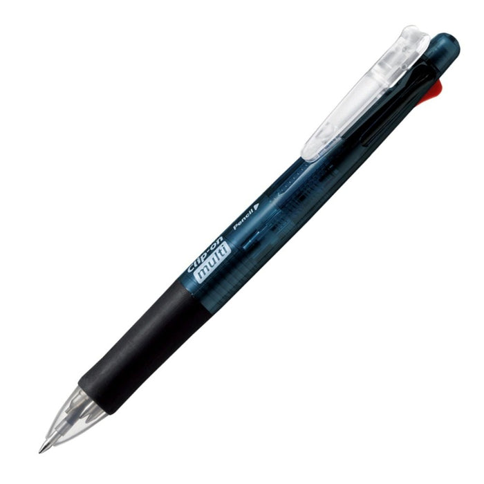 Zebra Multi-Function 4-Color Pen with Sharp Clip-On B4Sa1-Bk 14.85cm x 1.4cm