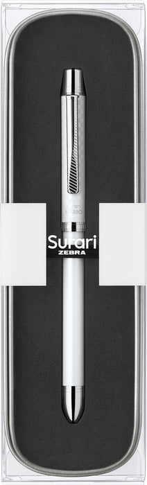 Zebra Slurry Shabo 2000 Multi-Function White Pen with Case Model Pc-Sb27-W