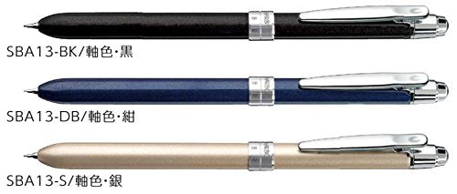 Zebra Multifunctional 2-Color Pen with Sharp Notebook Shabo and Navy Blue Sba13-Db